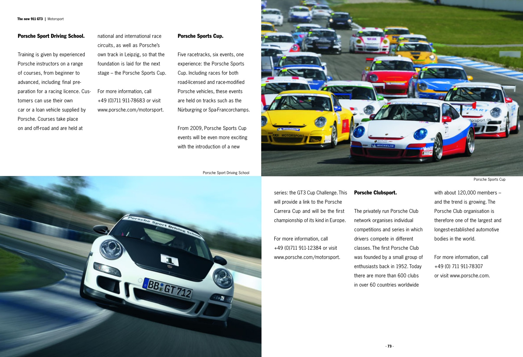 2009 Porsche 911 GT3 Brochure Page 42
